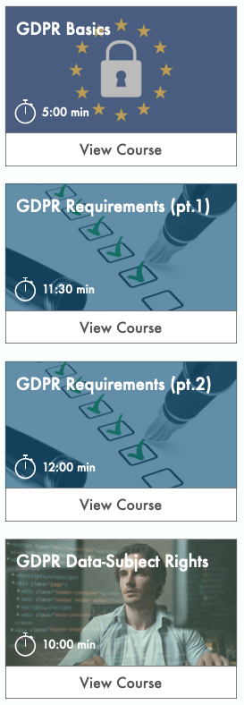 Training GDPR